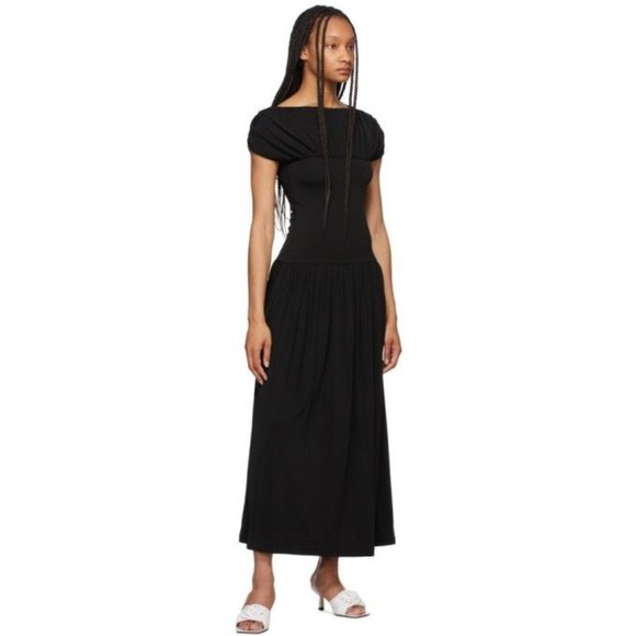 TOTEME Dresses & Skirts - SOLD TOTEME Stretch Maxi Dress Black XX-Small NEW